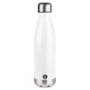 Metal mug thermos White (Stainless steel), double wall, 500ml