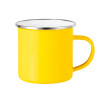 Yellow Enamel Metallic Cup 360ml