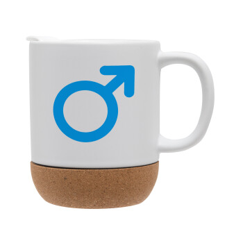 MALE, Ceramic coffee mug Cork (MAT), 330ml (1pcs)