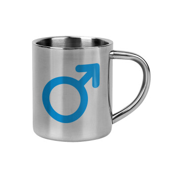 MALE, Mug Stainless steel double wall 300ml