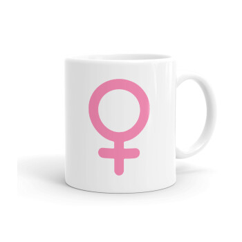 FEMALE, Ceramic coffee mug, 330ml (1pcs)