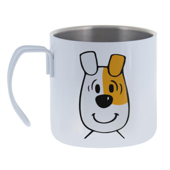 reksio bolek i lolek, Mug Stainless steel double wall 400ml