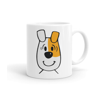 reksio bolek i lolek, Ceramic coffee mug, 330ml (1pcs)