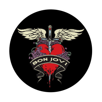 Bon Jovi, Mousepad Στρογγυλό 20cm