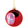 Christmas tree ball Red 8cm