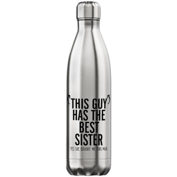 This guy has the best Sister, Inox (Stainless steel) hot metal mug, double wall, 750ml