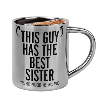 This guy has the best Sister, Double-wall metal cup for espresso (220ml)