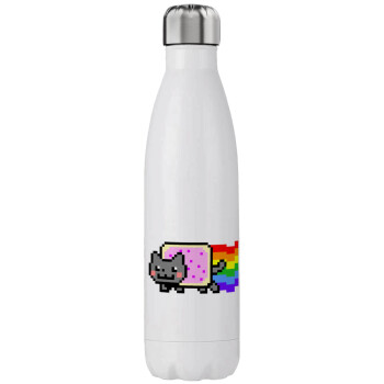 Nyan Pop-Tart Cat, Stainless steel, double-walled, 750ml