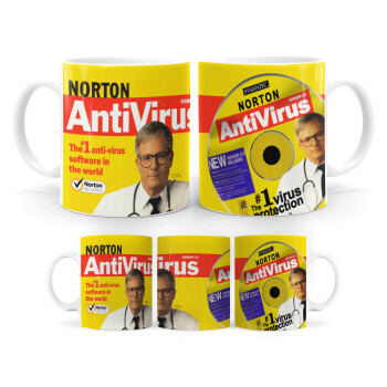 Norton antivirus, Κούπα, κεραμική, 330ml (1 τεμάχιο)