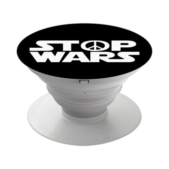 STOP WARS, Phone Holders Stand  Λευκό Βάση Στήριξης Κινητού στο Χέρι