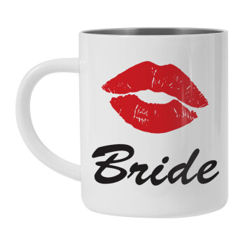 Bride kiss, Mug Stainless steel double wall 450ml