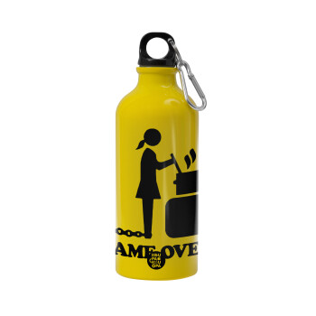 Woman Game Over, Water bottle 600ml