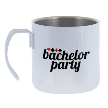 Bachelor party, Mug Stainless steel double wall 400ml