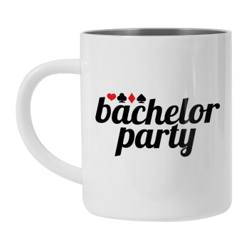 Bachelor party, Mug Stainless steel double wall 300ml