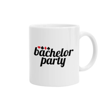 Bachelor party, Ceramic coffee mug, 330ml