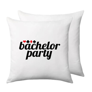 Bachelor party, Sofa cushion 40x40cm includes filling