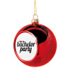 Christmas tree ball Red 8cm