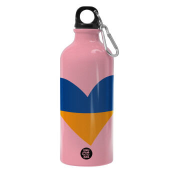 UKRAINE heart, Water bottle 600ml