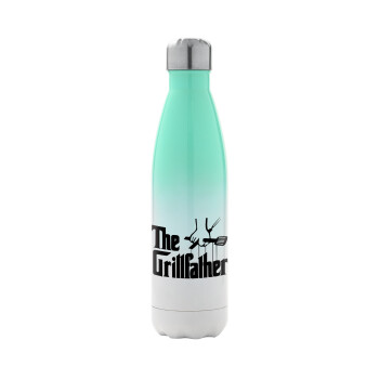 The Grillfather, Metal mug thermos Green/White (Stainless steel), double wall, 500ml