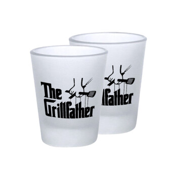 The Grillfather, Σφηνοπότηρα γυάλινα 45ml του πάγου (2 τεμάχια)