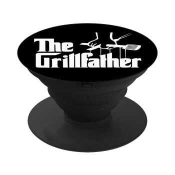 The Grillfather, Phone Holders Stand  Black Hand-held Mobile Phone Holder