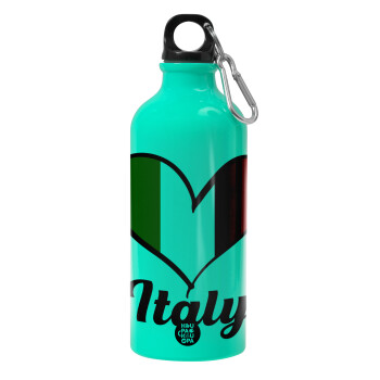 Italy flag, Water bottle 600ml