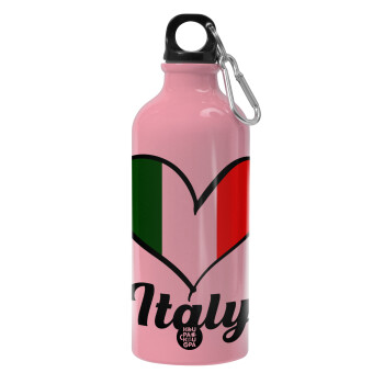 Italy flag, Water bottle 600ml