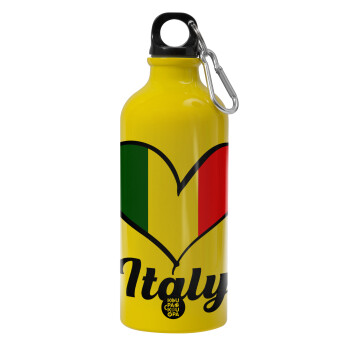 Italy flag, Water bottle 600ml