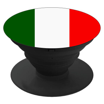 Italy flag, Phone Holders Stand  Black Hand-held Mobile Phone Holder
