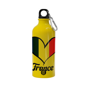 France flag, Water bottle 600ml