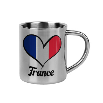 France flag, Mug Stainless steel double wall 300ml