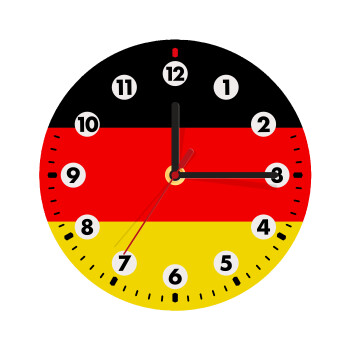 Germany flag, Wooden wall clock (20cm)