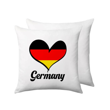 Germany flag, Sofa cushion 40x40cm includes filling