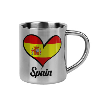 Spain flag, Mug Stainless steel double wall 300ml