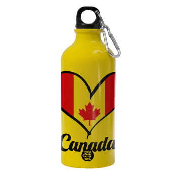 Canada flag, Water bottle 600ml