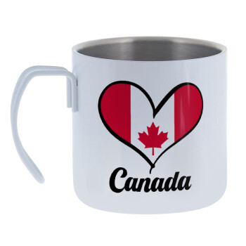 Canada flag, Mug Stainless steel double wall 400ml