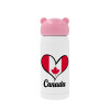 Pink stainless steel thermal flask, 320ml