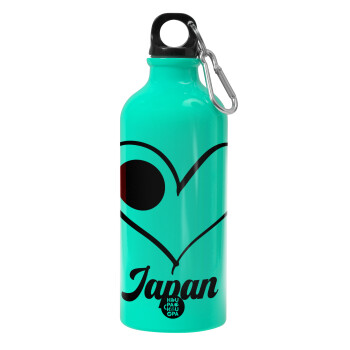 Japan flag, Water bottle 600ml