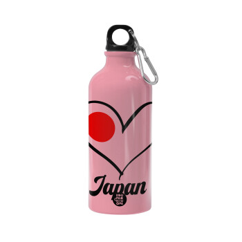 Japan flag, Water bottle 600ml