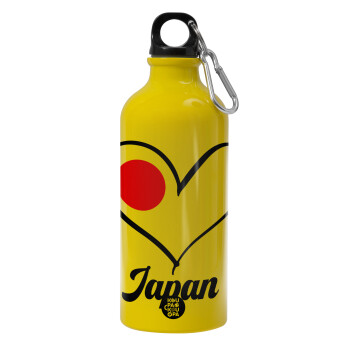 Japan flag, Water bottle 600ml