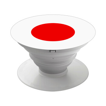 Japan flag, Phone Holders Stand  White Hand-held Mobile Phone Holder