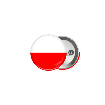 Poland flag, Κονκάρδα παραμάνα 5cm