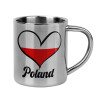 Mug Stainless steel double wall 300ml