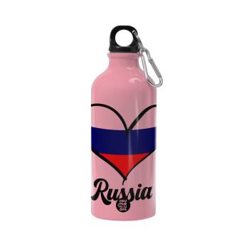 Russia flag, Water bottle 600ml