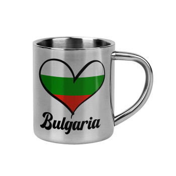 Bulgaria flag, Mug Stainless steel double wall 300ml