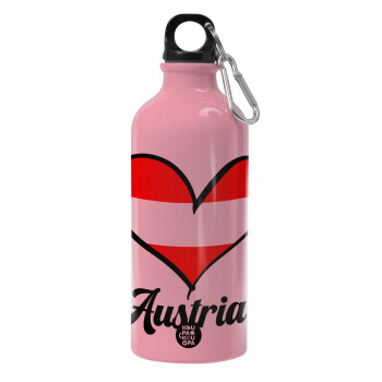 Austria flag, Water bottle 600ml