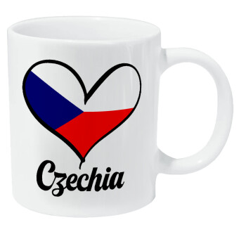 Czechia flag, Κούπα Giga, κεραμική, 590ml