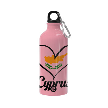 Cyprus flag, Water bottle 600ml