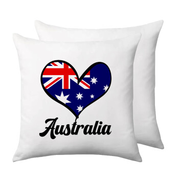 Australia flag, Μαξιλάρι καναπέ 40x40cm περιέχεται το  γέμισμα