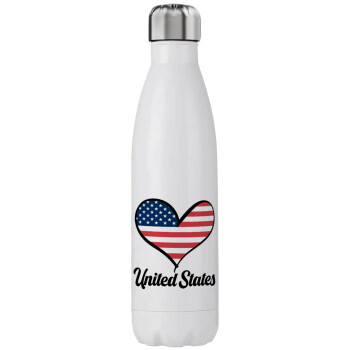USA flag, Stainless steel, double-walled, 750ml